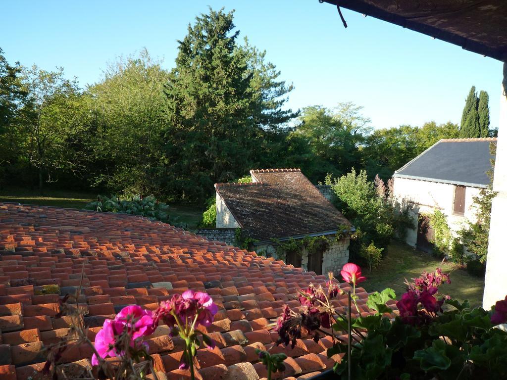 Le Logis Du Peu Girard Panzió La Roche-Clermault Szoba fotó
